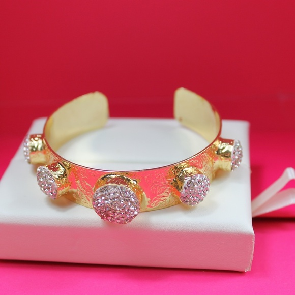 J27 - BOGO 50% olArm candy blue beaded t plated Bracelet - Picture 3 of 7